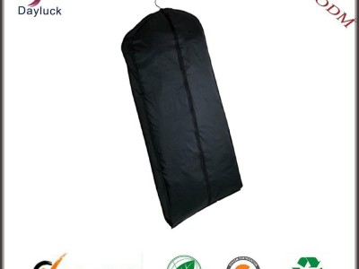 Black color non woven garment bags for mens