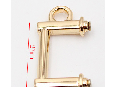 Mini Simple Shape Metal Bag Decorative Handle Hardware by Sale