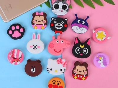 Factory pops socket phone holder Silicone POPS phone holder