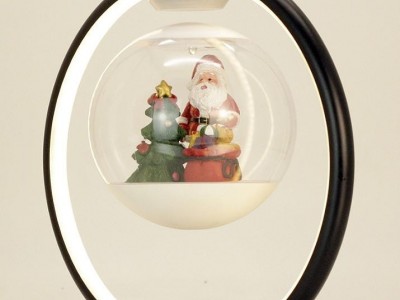 360 spinning magnetic levitation decoration christmas night light