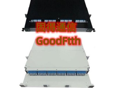 19 inch Fiber Patch Panel Rackmount Box 12C 24C 48C 96C 144C GoodFtth