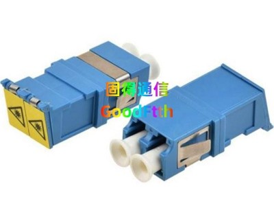 Shutter Adapter LC Coupler Duplex Quad Adaptor
