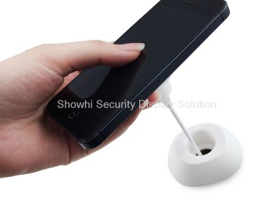 Showhi phone holder cellphone display security stand for exhibitions HR7500