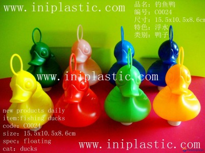 we are a toys factory plastic duck fishing duck weight duck with loop on head