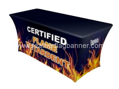 Spandex polyester table cover    Stretch table cloth