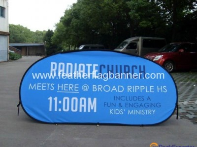 Pop up A frame banner