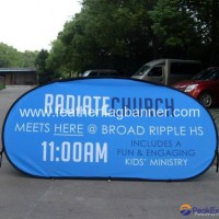 Pop up A frame banner