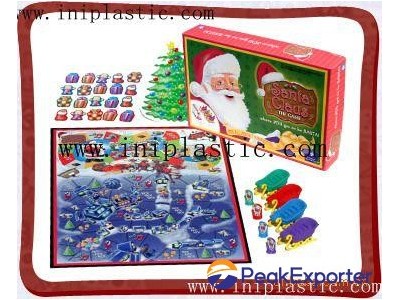 we mainly produce custom board game Santa Claus game Christmas game