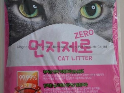 8L peach scent ball cat litter