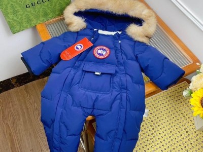 Baby Lamb Snowsuit Blue baby 2025 outfits baby winter down jacket