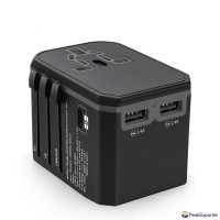 Travel adapter with 33W PD Quick Charge