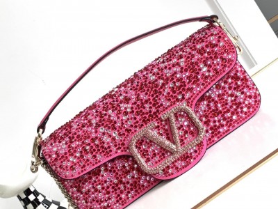 purse Loco Emboridered Small Shoulder Bag           Women diamond purs