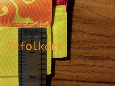 Printed scrolls for lion dancing