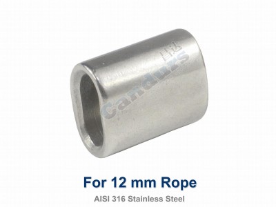 12 mm 316 Stanless Steel Crimp Sleeve For Sling