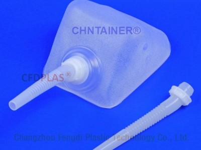 plug in type of flexible pour spout nozzle for cubitainer
