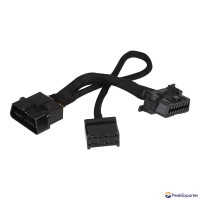 16PIN MALE TO 250 HOUSING with KIA CONNECTOR obd2 obd-ii male y obd  splitter ca