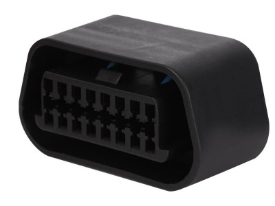 OBDII 16P FEMALE NEW FORD CONNECTOR obd2 obdii 16 pin cable connector For Used t