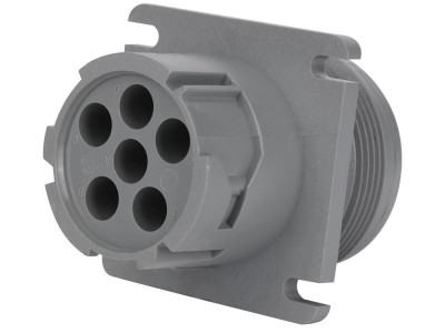 J1708 6PIN FEMALE Gray connector truck j1708 conector j1939 eld gsm based odb2 d