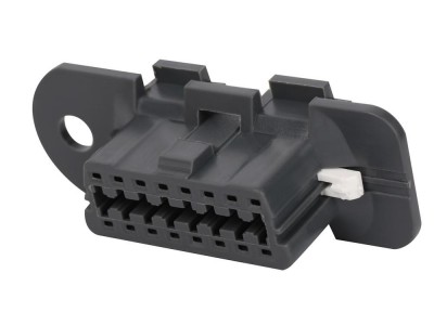OBDII 16P FEMALE VOLOV CONNECTOR obd2 female 16pin obd connector For Used to equ