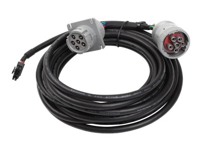 6PIN GRAY MALE TO 6P FEMALE GRAY WITH MOLEX 3.0 12PIN j1708 jpod to 6 pin splitt