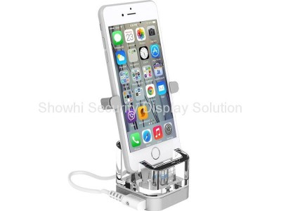 New all in one vertical phone display security stand with acrylic stand MAX