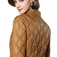 Wave down fabric