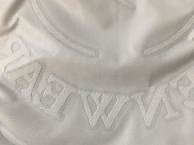 Custom channel down fabric