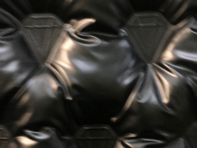 Diamond patterned down fabric
