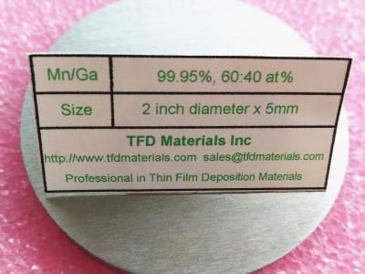 Manganese Gallium Mn/Ga alloy target