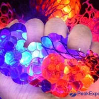 10ml Mesh Ball Stress Led Glowing A Grape Toys Anxiety Relief Stress Ball Fidget