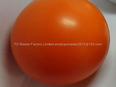 polyurethane foaming poof balls stress ball items with custom logo available