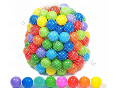 Colorful soft plastic ball with Net bag