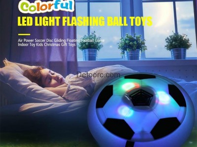 Funny LED Light Flashing Ball Toys Air Power Soccer Balls hover football gift