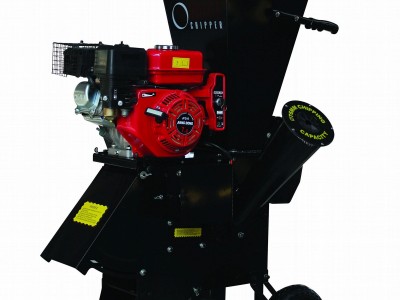 7HP Petrol 208cc Electric Start Garden Wood Mulcher/Chipper