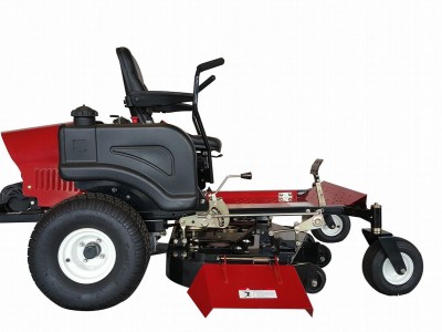 52" Twin Cylinder 22hp Briggs&Stratton Petrol Zero turn Steer Ride on mower