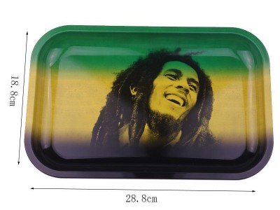 Wholesale Metal Rolling Tray 18*14cm Smoking Rolling Tray Smoking Accessories