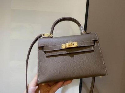 Kelly Epsom mini 19cm bag Women Kelly Shoulder bag