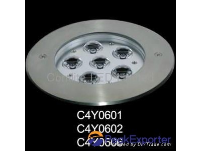 6-LED Recessed Underwater light