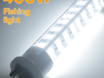 400W night lure submersible IP68 12V LED underwater fishing light green