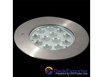 12-LED Recessed underwater light