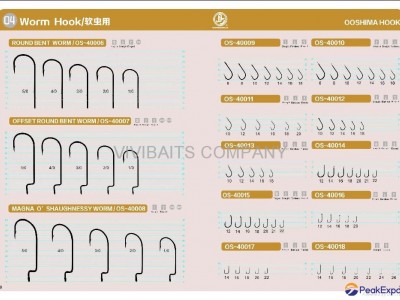 FISHING HOOKS FOR WORM HOOKS