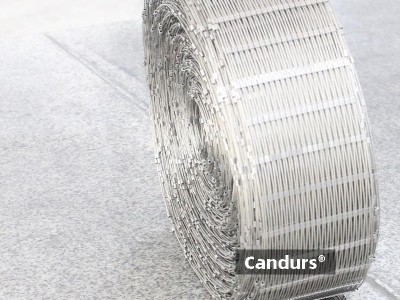 100m CD1580 Flexible Stainless Steel Rope Mesh For Railing Spain