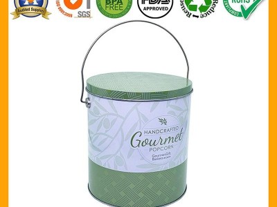 1 Gallon Popcorn Tin Can with Handles