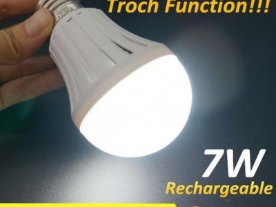 LED Emergency Lighting 7W LED Bulbs Commercial Home Lighting Lithium Battery