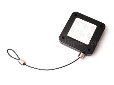 Display Merchandise Recoilers/Cordwinders with Adjustable Lasso End
