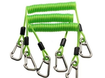 304 Stainless Steel Coiled Cable Tool Lanyard