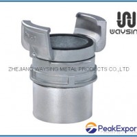 HALF COUPLING WITH LOCKING RING AND FEMALE BSP THREAD-SS