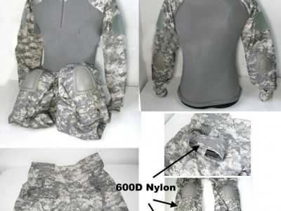 GP-MJ028 Emerson Combat Gen3 Tactical BDU w/Pads ACU Camo