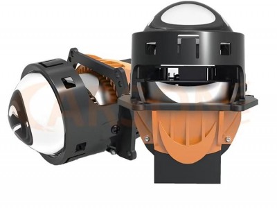 Carson CS9 MINI 2.5LED  Auto Headlight 6+1 CSP LED Stud & Nut installation