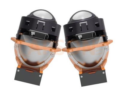 Carson CS9 PRO Auto Headlight 9+1+1 OSRAM   LED Lens Stud installation